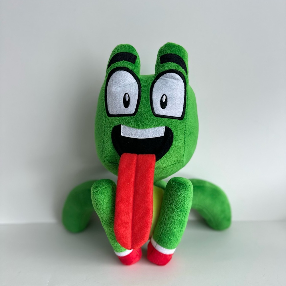 Unspeakable 11" Crouching Icon Green Frog Rare Plush Gaming Youtube Gibco
